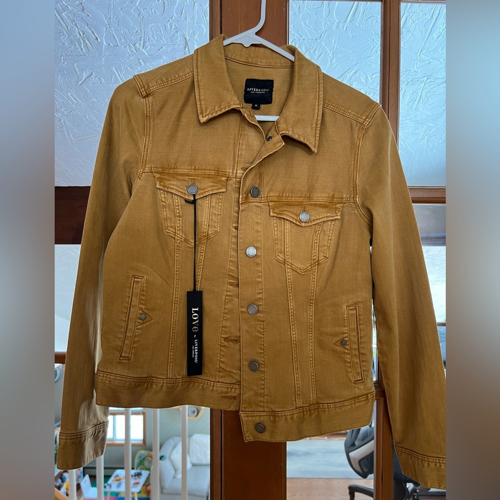 Liverpool jean jacket size Medium